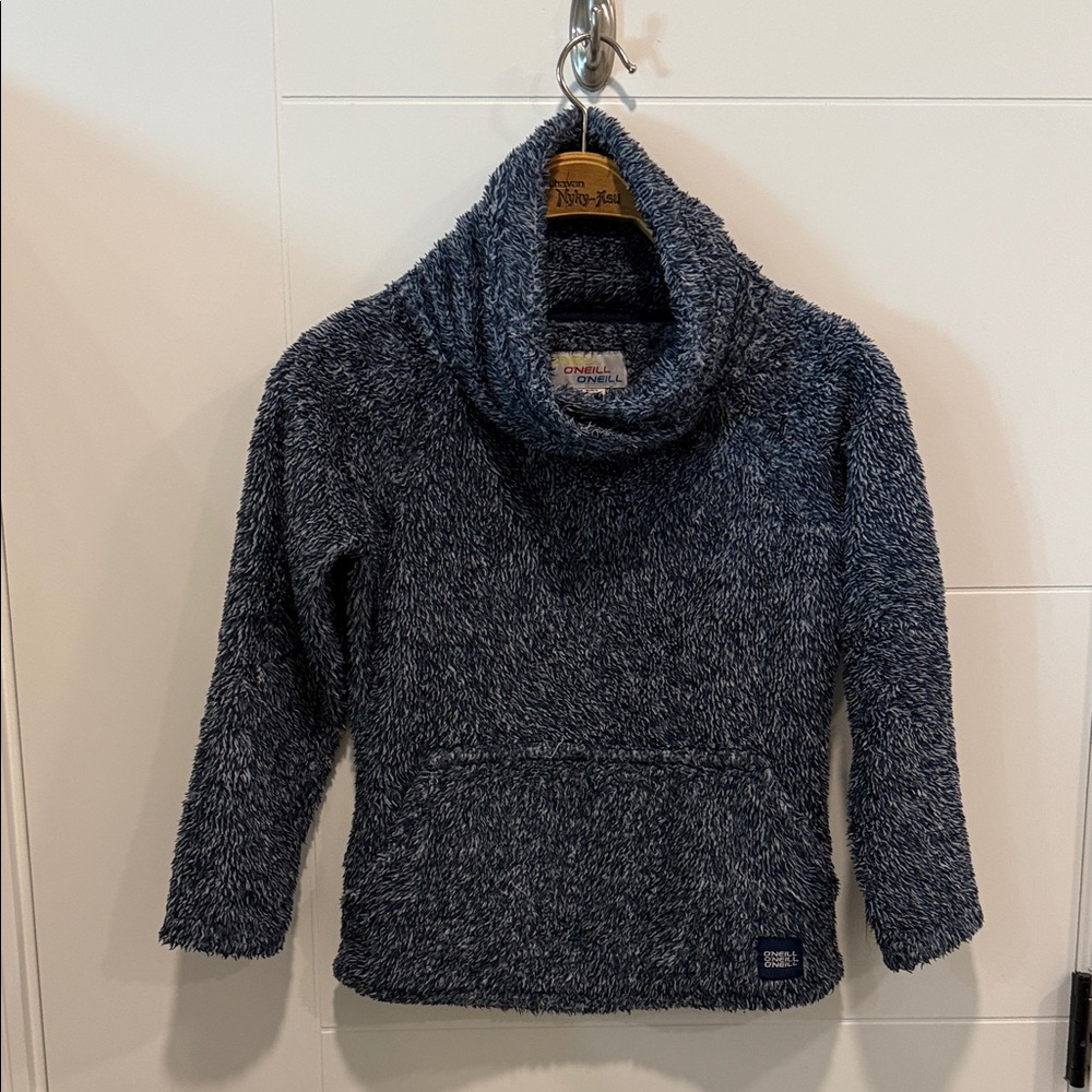 O'Neill Charcoal Cowl Neck Sweater kids size medium